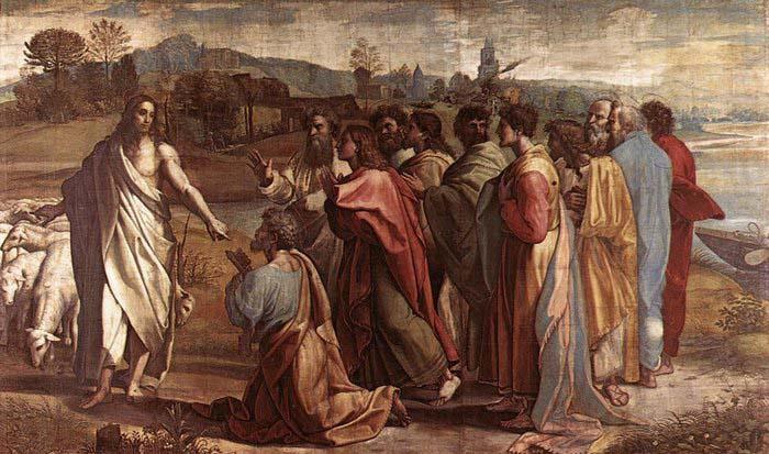 The Handing-over the Keys, RAFFAELLO Sanzio